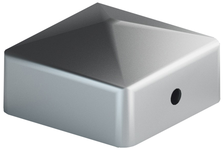 Jabo 10036 Stolplock 46×46 mm Rostfritt stål, Utemiljö