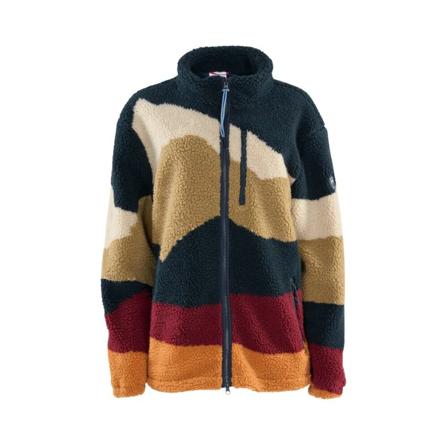 Knowledge Cotton Apparel Fleece Jakke Sort, Herre, Størrelse: XL