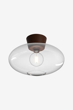 Belid - Plafond Bullo XL, diameter 38 - Brun - Plafonder - Fra Homeroom