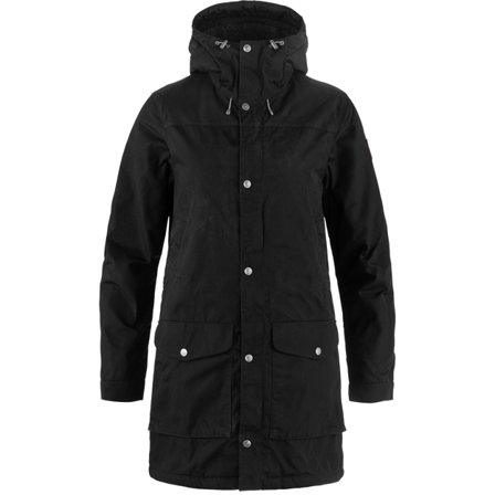 Fjällräven Greenland Winter Parka XL - Naiset - Black - Talvitakit