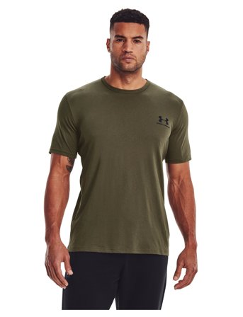 Under Armour Ua M Sportstyle Lc Ss - Khaki green - XXXL