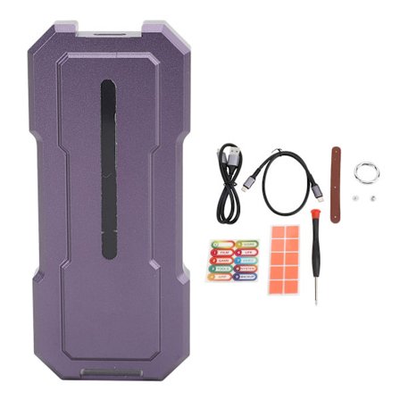 NVMe SATA Ekstern 2TB M.2 SSD Harddisk Kabinett