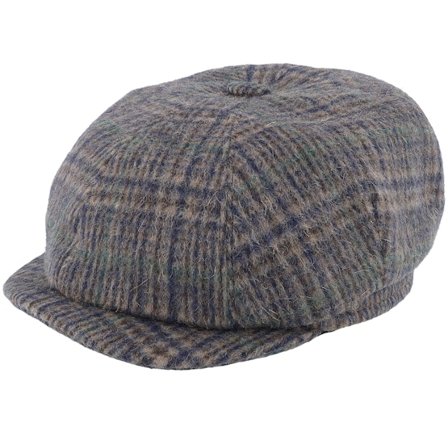 Mayser - Seven Amaro Brown-pat. Flat Cap Flatcap Brown Cap - @ Hatstore