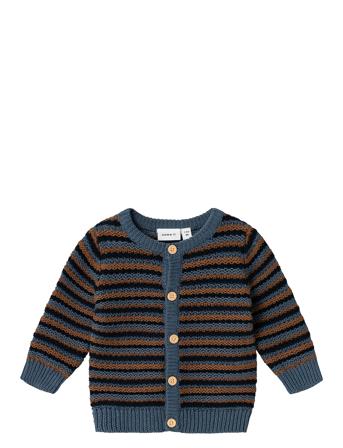 Nbmnulle Ls Knit Card Name It Brown
