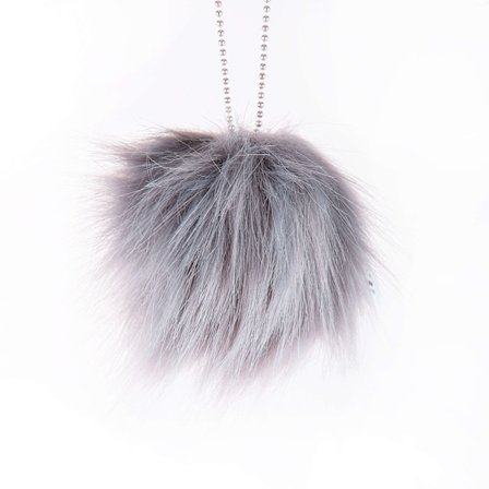 Personalarm grå fluffy 120dB