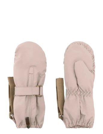 MINI A TURE Matcesar Fleece Lined Mittens - Pink - 6-12M