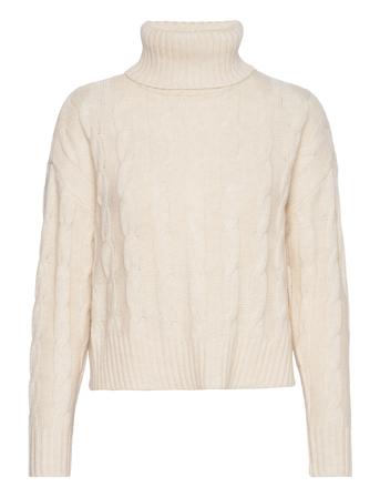 Mschrahima Latifa Roll Neck Cream MOSS COPENHAGEN