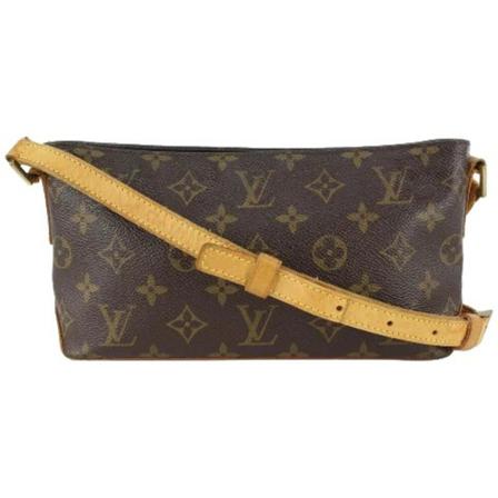 Louis Vuitton Vintage, Pre-owned Canvas louis-vuitton-bags Bruin, Dames, Maat:ONE Size