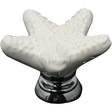 Sett med 6 keramiske skuffehåndtak for kjøkkenmøbler, skap