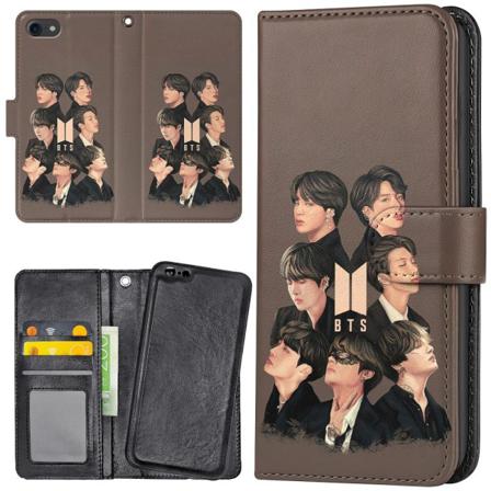 Iphone 13 Pro Max - Plånboksfodral Bts Multifärg