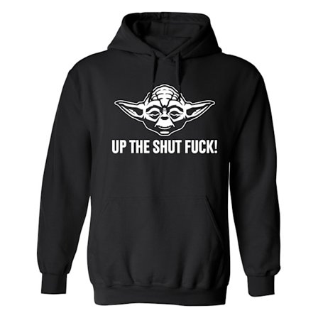 Yoda Up The Shut Fuck - Hoodie / Tröja - HERR