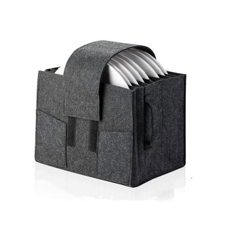 Skålholder Servise Beskyttende veske Lagdelt oppbevaring