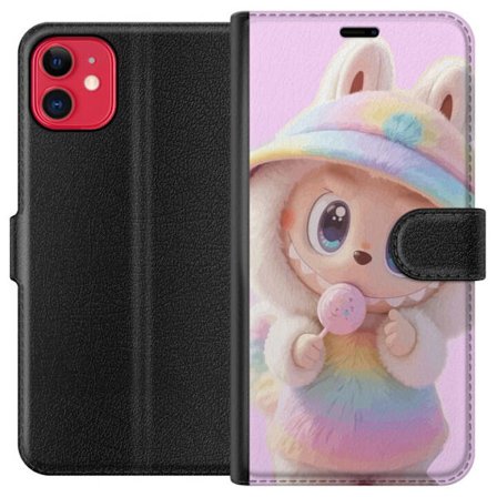 Kompatibel Tegnebogsetui til Apple iPhone 11 Monster kanin dukke vinyl figur sjove udtryk