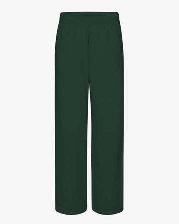 Organic Straight Leg Sweatpants - Emerald Green