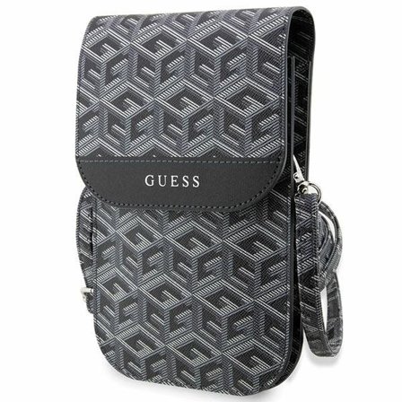 Guess Handväska GUWBHGCFSEK svart/svart GCube Stripe