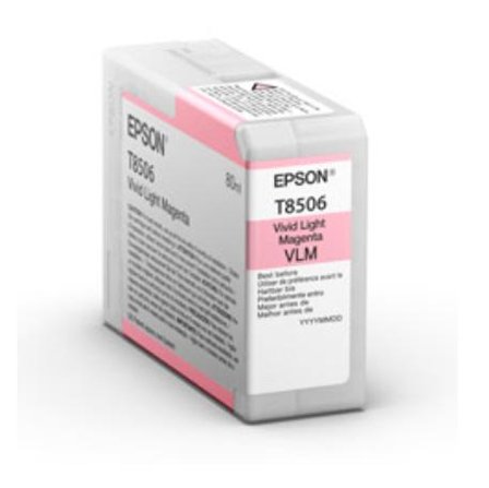 Epson T8506 - livlig lys magenta - original - blekkpatron