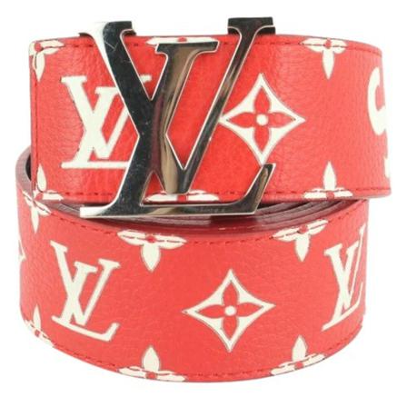 Louis Vuitton Vintage, Pre-owned Leather belts Rood, Dames, Maat:ONE Size