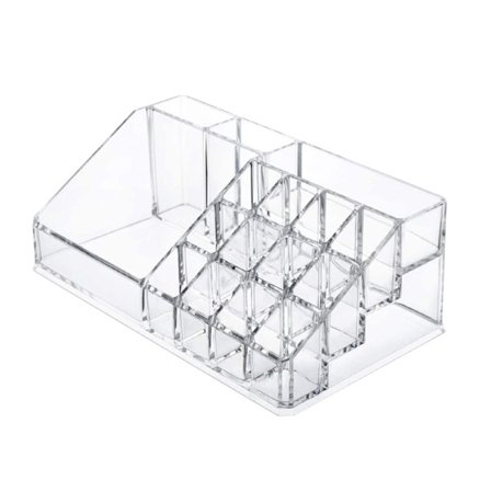 Kosmetiikka- ja korujen säilytyslaatikot 16 lokeroa järjestämiseen