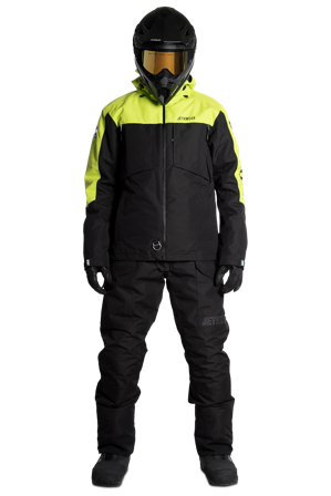 Chaqueta de Nieve JETHWEAR Crisp S.A.F.E Insulated Negro/Verde S