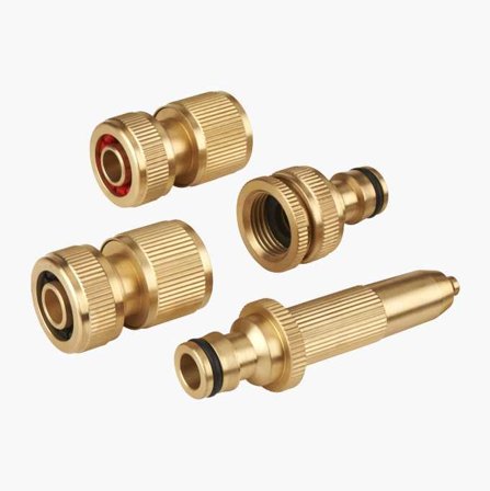 Biltema - Slangekoblinger messing