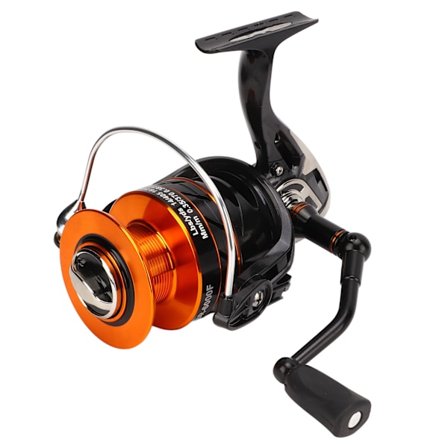 Fiskehjul Metal Wire Cup Spinningshjul Langt Kastende Lokkefiskehjul Fiskegrej SR6000F 66x56x36.5mm/2.6x2.2x1.4in