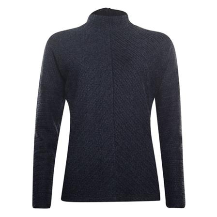 Poools Trui Cable , Grijs , Dames , Maat: 2XL