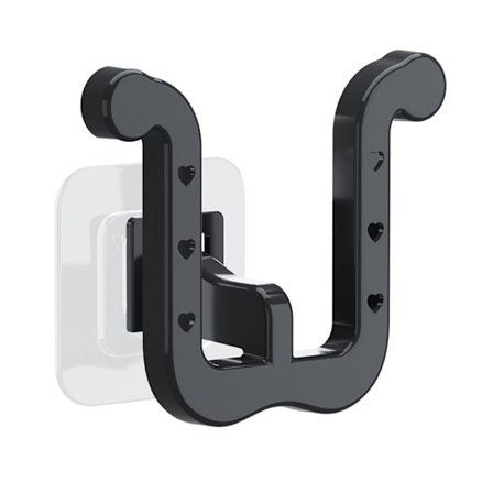 4stk Tøfler Rack Skoskap Organizer SVART