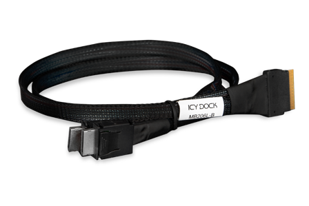 ICY DOCK MB206L-B - SAS intern kabel - 50 cm