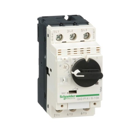 Schneider Electric GV2P14 Motorvernebryter 6–10 A, Elfordeling & strømforsyning