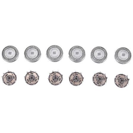 6 pakker SH30 erstatningshode barbermaskin erstatningshoder kompatible for Philips elektrisk barbermaskin serie