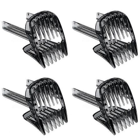 4X Nye 1-7 mm Hårklippekamme til HC9450 HC9490 HC9452 HC7460 HC7462 Høj Kvalitets Hårtrimmer Erstatning