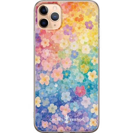 Kompatibel Mobilcover til Apple Apple iPhone 11 Pro Max Cactus and Friends – RainbowBloom