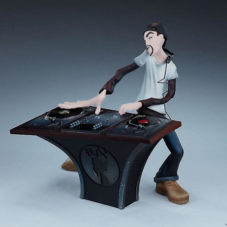 Hip Hop Figur Legend Rapper Skulpturer Figur Dekoration Ornamenter