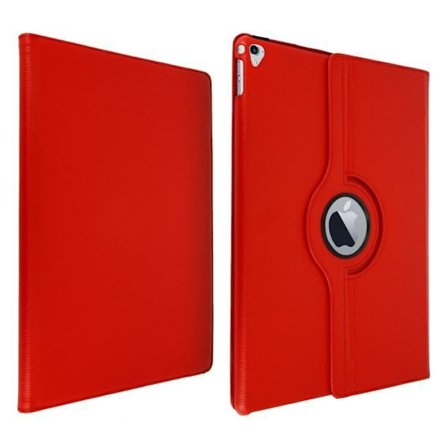 iPad Pro 12.9 - AVIZAR - Monipuolinen suojakotelo - Ekologinen nahka - 360° tuki - Punainen