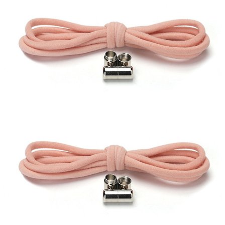 Joustavat No Tie -kengännauhat 2 paria