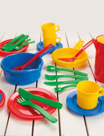 Dantoy Kitchen Play Time Set In Box - Multi/patterned - ONE SIZE