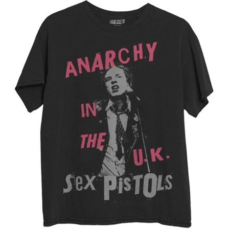 Sex Pistols Unisex Vuxen Anarchy In The UK T-shirt S Svart