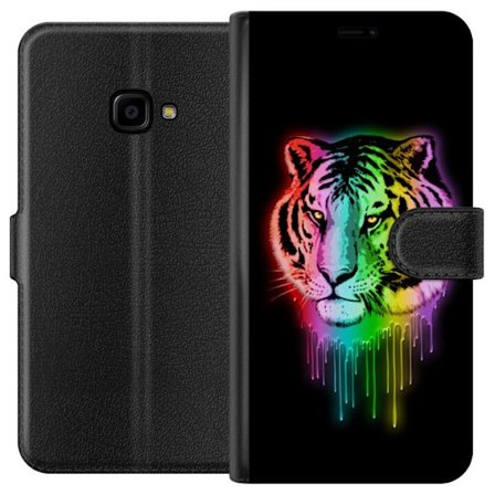 Kompatibelt Plånboksfodral till Samsung Samsung Galaxy Xcover 4 Neon Tiger