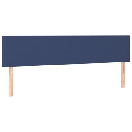 vidaXL Huvudgavlar 2 st blå 90x5x78/88 cm tyg Blå