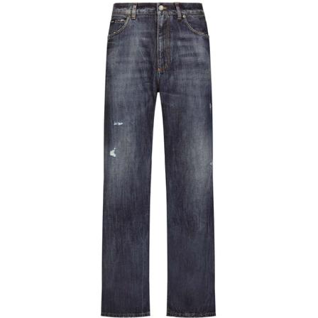 Dolce & Gabbana, Jeans Niebieski, Mężczyzna, Rozmiar: M