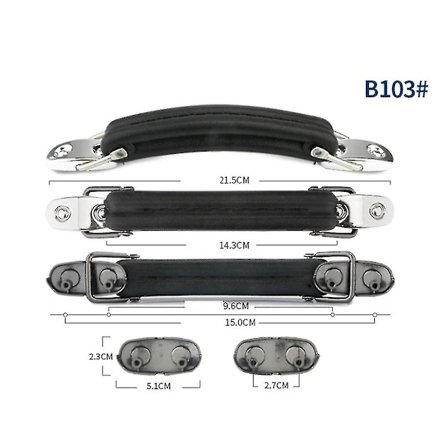 Kuffertgreb Plast Trækgreb Greb Udskiftningsdele Til Rejsekufferter