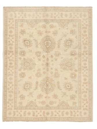 Anudada A Mano Ziegler Alfombra 150X193 De Lana Naranja/Beige Pequeño