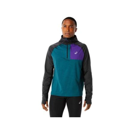 Sweatshirts Asics Winter Run Svarta,blå 190 - 194 Cm/xxl