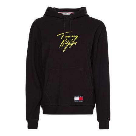 Sweatshirts Tommy Hilfiger Uw0uw02300bds Svarta 173 - 177 Cm/l