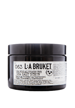 L:a Bruket 063 Sea Salt Scrub Sage/Rosemary/Lavender Bodylotion & kroppsoljor Dam 420 g