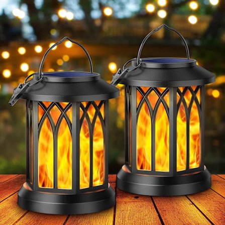 Solcells drivna utomhus trädgårdslampor, utomhus solcells drivna lampor