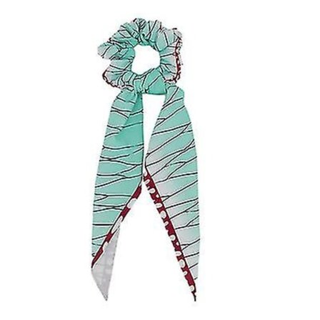 2023 Anime Demon Slayer Cosplay Hårkläder Hår Ring Band Nezuko Zenitsu Tanjirou Scrunchies Hårtillbehör Flickkostym Rekvisita