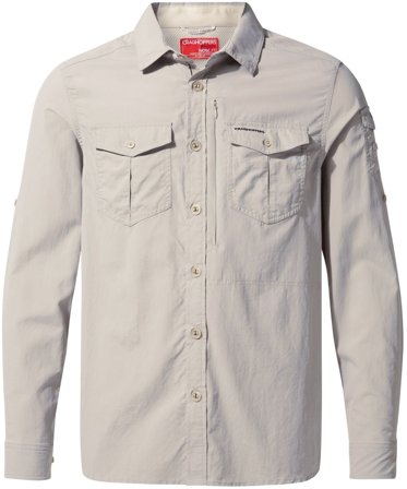 Craghoppers M's NosiLife Adventure III LS Shirt Parchment