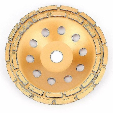 Diamantslipskiva 230 X 22,2 mm - Turbo Diamantkoppskiva för betong, granit, sten