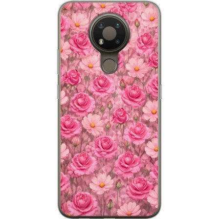 Kompatibel Mobilcover til Nokia 3.4 Petal Reverie Blush Rose